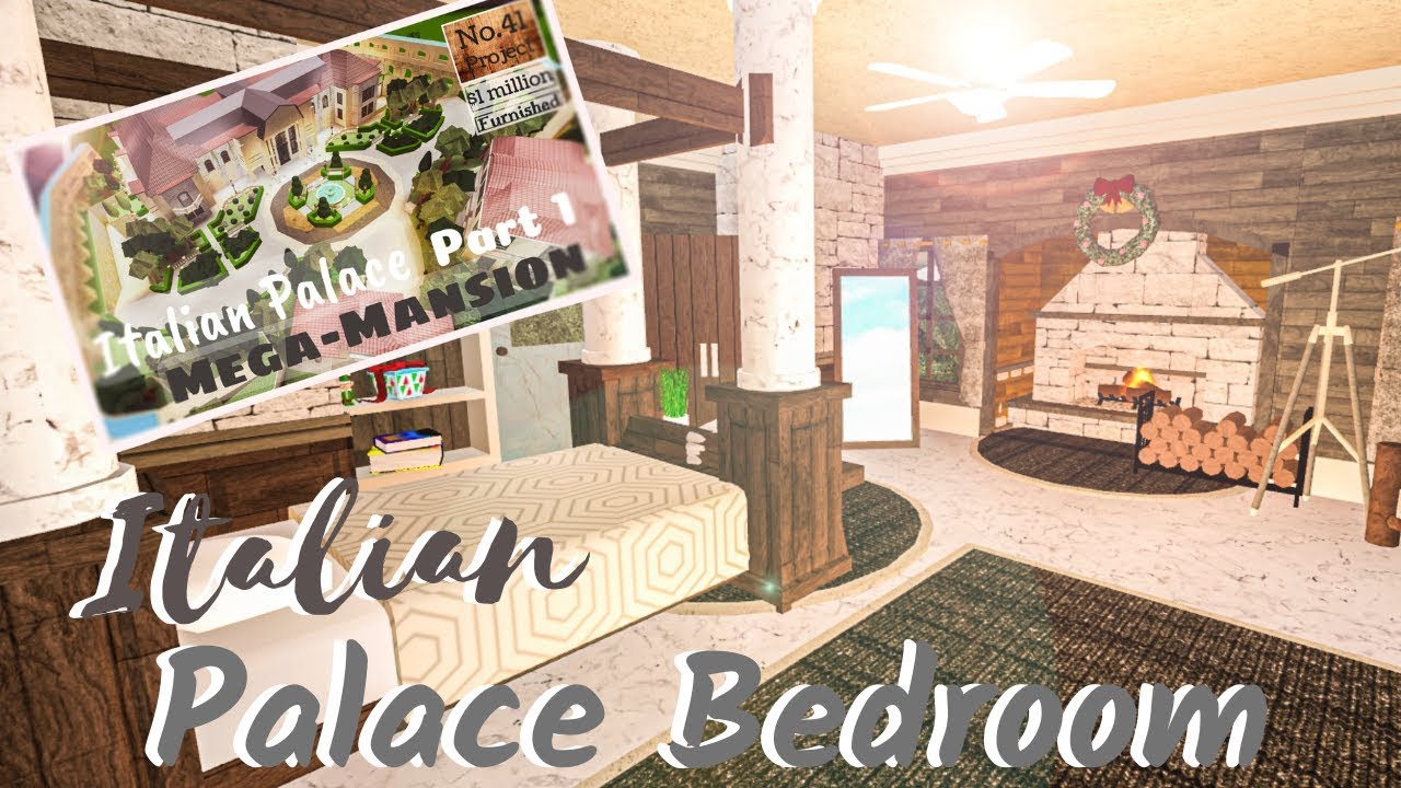 Bloxburg Build Italian Palace Mega Mansion Bedroom Roblox Italian Food - bloxburg roblox 6 inside