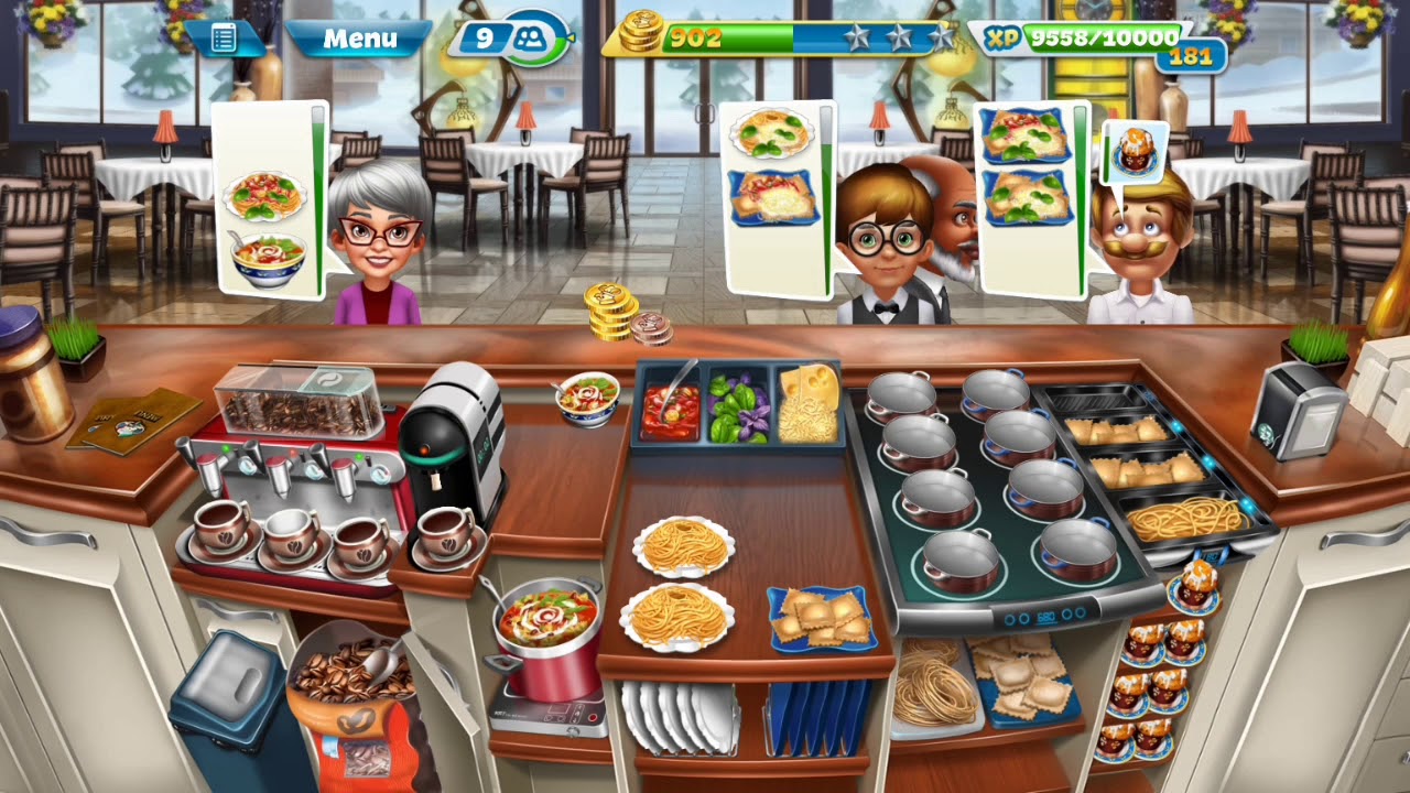 Diner Cooking Fever Cooking Fever Fully upgraded Italian Buffet level 40 3 