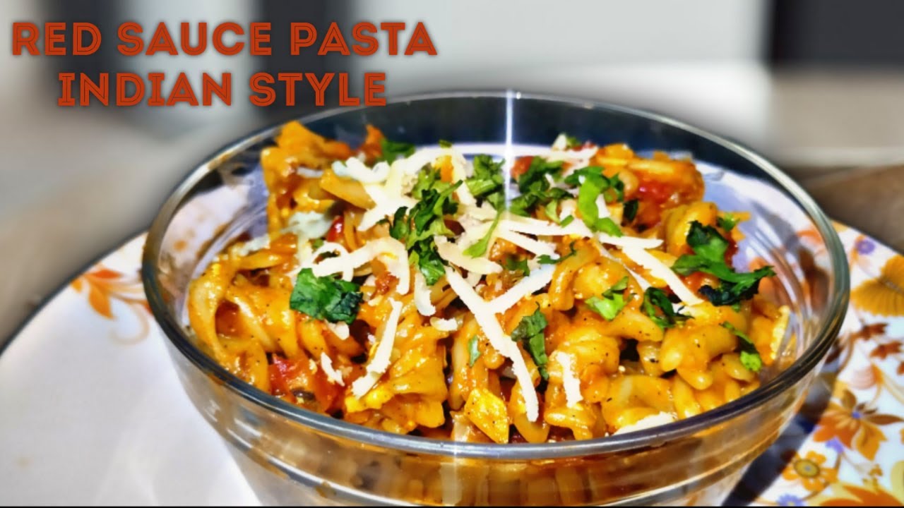 Red sauce pasta indian style | रेड सॉस पास्ता इंडियन स्टाइल | Dinesh