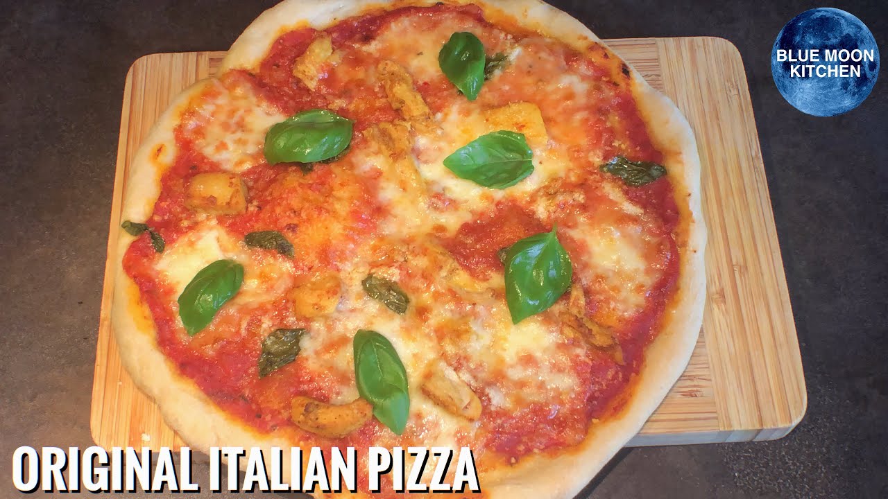 ORIGINAL ITALIAN PIZZA RECIPE SECRET RECIPE URDU, HINDI BLUE