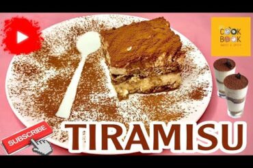 Easy Tiramisu Recipe/ No Mascarpone cheese/ No Alcohol/ Italian Classic Dessert | COOKBOOK