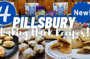 Pillsbury Baking Hacks || 4 EASY AND DELICIOUS PILLSBURY RECIPES | COOKBOOK RECIPES