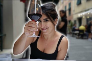 Exploring Cinque Terre Italy! (She LOVED the wine)