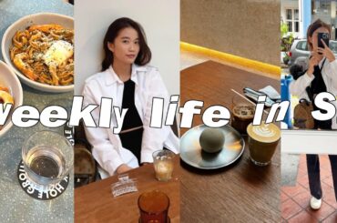 WHAT I EAT IN SINGAPORE | new cafe, japanese tempura restaurant, italian food, local SG food [VLOG]